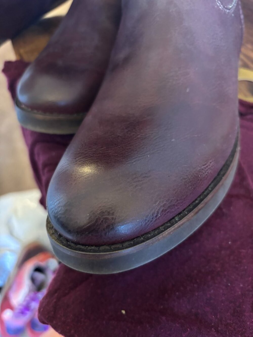 Never Worn Frye Kellie Button Tall